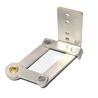 Fabrication sur mesure de charnières de porte par estampage de précision, pliage de tôle et découpe laser, service OEM, MOQ 1 pièce, personnalisé