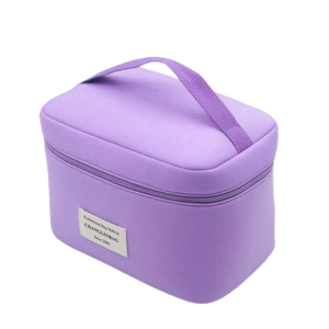 Reise zubehör Neue große Kapazität Lila Frauen Lady Wasserdichte Neopren Reise Kosmetik beutel Organizer Make-up-Tasche - Product Image 3