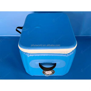 Glacière portable isotherme pour poisson, avec isolation par glace, en matériau Drop Stitch gonflable, pour aliments d'extérieur - Product Image 2