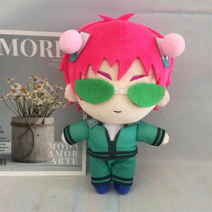 Peluche Saiki <span class=keywords><strong>Kusuo</strong></span> de 20 cm, inspirée de la série animée La vie désastreuse de Saiki K, jouet en peluche Kawaii pour Comic Con - Product Image 3
