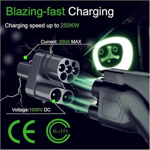 Adaptateur Supercharger <span class=keywords><strong>Tesla</strong></span> pour CCS2 vers <span class=keywords><strong>Tesla</strong></span> DC+AC pour Model Y 3 S X, connecteur EV, adaptateur EV - Product Image 2