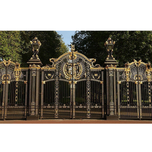 Puerta Plegable de Hierro Forjado para Apartamento, con Diseño Costero y Acabado Galvanizado en Caliente - Product Image 2