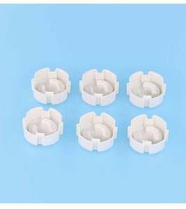 <span class=keywords><strong>Protector</strong></span> eléctrico de seguridad para niños y bebés, tapa de enchufe de color blanco y europeo, transparente - Product Image 5