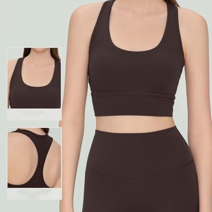 Sujetador Deportivo YIYI con Cuello en U y Espalda Cruzada, de Alta Sujeción, Antichoque, Transpirable, con Relleno No Extraíble, <span class=keywords><strong>para</strong></span> Mujer - Product Image 2