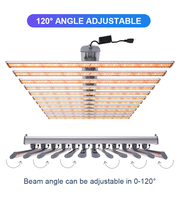 Top vente similaire gavita 1700 pro E spectre complet led élèvent la lumière 660w 2.5umol/J HPS 1000W élèvent la lampe remplacer