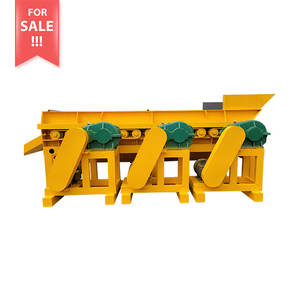 Cribadora de rodillos para minería de agregados y minerales con motor y rodamientos para plantas de procesamiento de materiales difíciles en canteras, alimentador oscilante - Product Image 6