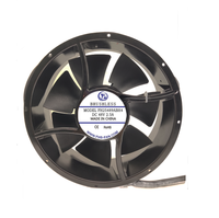 Ventilateur de refroidissement DC 25489 haute vitesse à double roulement à billes 254x254x89mm OEM/ODM, grand ventilateur d'extraction haute tension