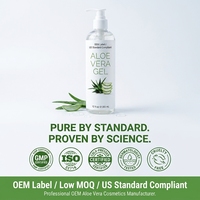 Gel d'aloe vera pur naturel biologique 92% hydratant, apaisant, éclaircissant pour le soin du visage, tous types de peau, unisexe