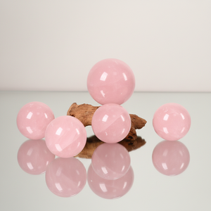 Hot Sale Natural Healing <b>Crystal</b> Stone Craft Hand Polished Rose Quartz Sphere <b>Crystal</b> <b>Ball</b> for Decor - Product Image 1