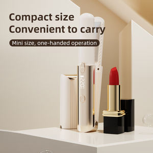 Lisseur et boucleur 2 en 1 avec plaques en céramique flottantes 3D, outil de coiffage chauffant, <span class=keywords><strong>pince</strong></span> <span class=keywords><strong>plate</strong></span> - Product Image 2