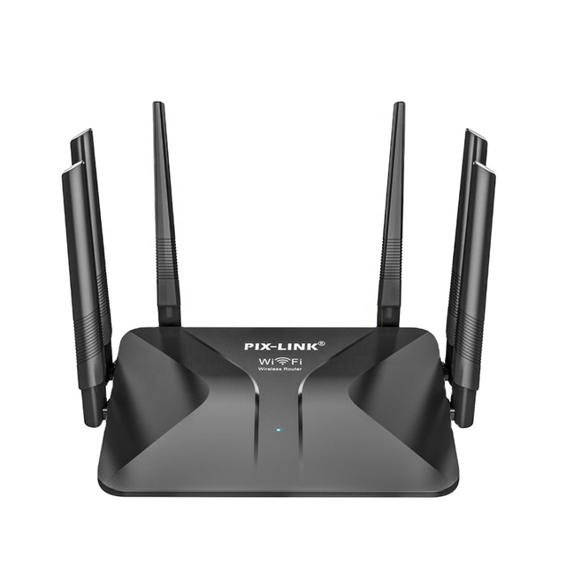 PIX-LINK 300Mbps Wifi Router WR50Q Factory Direct Sales High Speed Routers With 6 Antennas Mini 300M Wireless-N Router for Home