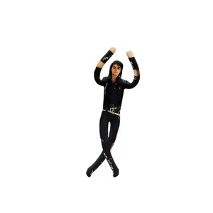 Figurine en peluche personnalisée Peihe Michael Jackson, peluche courte, cadeau pour les fans de films et de télévision - Product Image 1