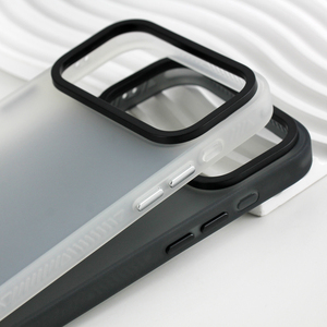 Custodia Magnetica Opaca per iPhone 17 16 con Anello Fotocamera Rimovibile, Stampa Personalizzata, Antiurto, Ibrida TPU PC - Product Image 2