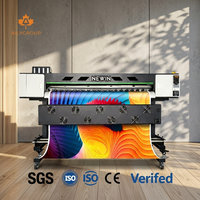 Impresora de Etiquetas de Inyección de Tinta Eco-Solvente Digital NEWIN DX5 Xp600 I3200, 1 Año de Garantía, CMYK, 24 m²/h, Automática, Rollo a Rollo, Flexográfica