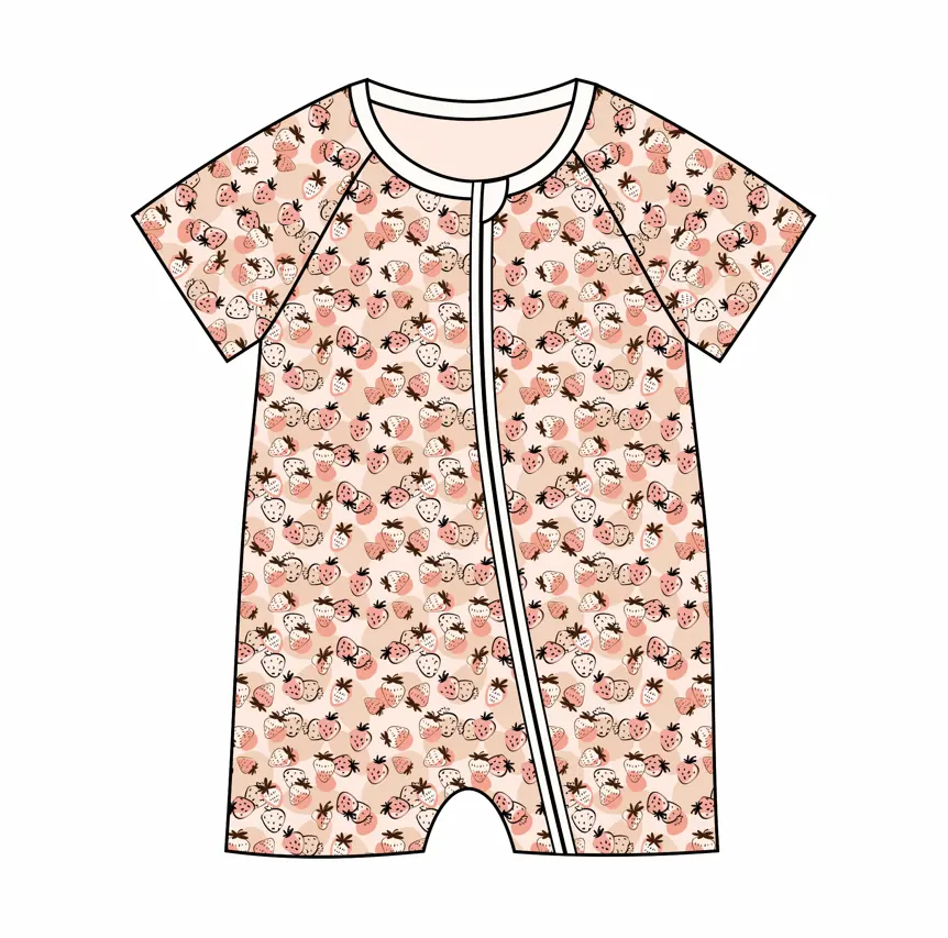 Stampe personalizzate Kid Baby Toddler pantaloni a maniche lunghe 2 pezzi pigiama set di vestiti bambini 95% bambù 5% Spandex pigiameria Pjs