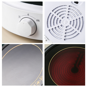 Estufa Eléctrica Portátil de 800W en Oferta, con Carcasa de Plástico Impermeable, para Calentar Tazas de Té y Café en Hoteles - Product Image 5
