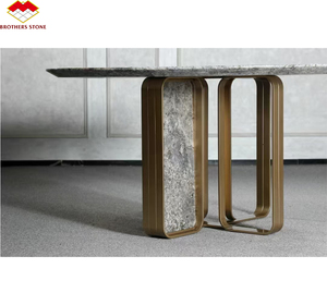 Precio al por mayor Piedra española Natural Allen Color <span class=keywords><strong>azul</strong></span> Mármol para panel de pared Mesa de comedor - Product Image 4