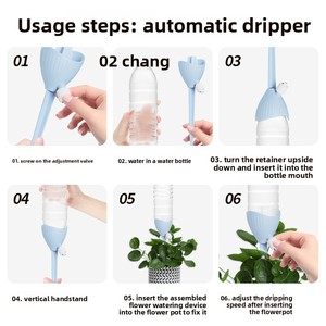 Nouvel appareil d'arrosage automatique des fleurs, technologie de filtration d'eau pour pots de fleurs et plantes succulentes - Gadget pour personne paresseuse pour la maison - Product Image 4