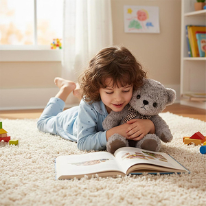 Orsacchiotto di Peluche Classico di Alta Qualità, Giocattoli Morbidi con Cravatta a Quadretti Vintage <span class=keywords><strong>per</strong></span> Bambini e <span class=keywords><strong>Neonati</strong></span>, Regalo di Compleanno, Bambola da Letto - Product Image 3