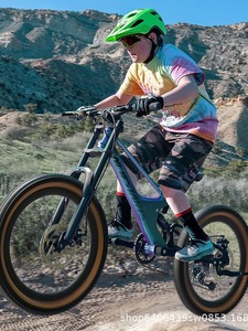 Bicicletta per Bambini Small Explorer <span class=keywords><strong>22</strong></span> Pollici per Ragazzi 8-9-12 <span class=keywords><strong>Anni</strong></span> Bici da Montagna Senza Freni Senza Rotelle di Supporto - Product Image 5