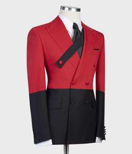 Vestiti degli uomini <span class=keywords><strong>di</strong></span> modo <span class=keywords><strong>di</strong></span> Colore Rosa Da Sposa <span class=keywords><strong>Nero</strong></span> Smoking Dello Sposo Su misura Giacca Pantaloni <span class=keywords><strong>di</strong></span> Alta Qualità Formale Vestito Da Promenade Del Partito <span class=keywords><strong>di</strong></span> Usura - Product Image 5