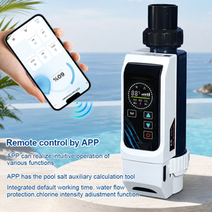 Clorador <span class=keywords><strong>de</strong></span> Agua Salada Inteligente con WiFi y APP, 60g/h, para Piscinas - Product Image 1