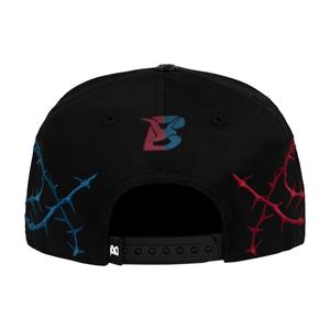 หมวกแก๊ปปักลายหนาม ดีไซน์ศิลปะ ตัวอักษร JC  แบบ 5 ชิ้น  ผ้าด็อบบี้คอตตอน  ทรงสปอร์ต  ปักลายตัวอักษร - Product Image 4