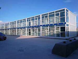 モダンな<span class=keywords><strong>2</strong></span>階建ての長期使用フラットパック小型コンテナシンプルなデザインのプレハブショッピングモール - Product Image 2