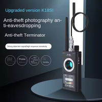 Détecteur de mini-caméra cachée, détecteur de lentille portable, détecteur d'espionnage GSM, détecteur de bug K18S, suivi de signal GPS, suivi de lentille