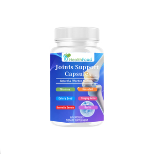 Capsules de soutien articulaire à action rapide avec thiamine pour la flexibilité des articulations et la santé immunitaire – Capsules de poudre de graines de céleri - Product Image 1