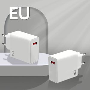 High Quality USB Charger Fast <b>Charging</b> 67W <b>Type</b> <b>C</b> Charger <b>Cable</b> USB-<b>C</b> Power Adapter Fast Charge Phone Charger - Product Image 2