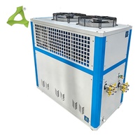 Refroidisseur de process industriel à air de 5 CV avec réfrigérant R407c, refroidisseur d'eau à air de 5 tonnes pour machine de moulage par injection