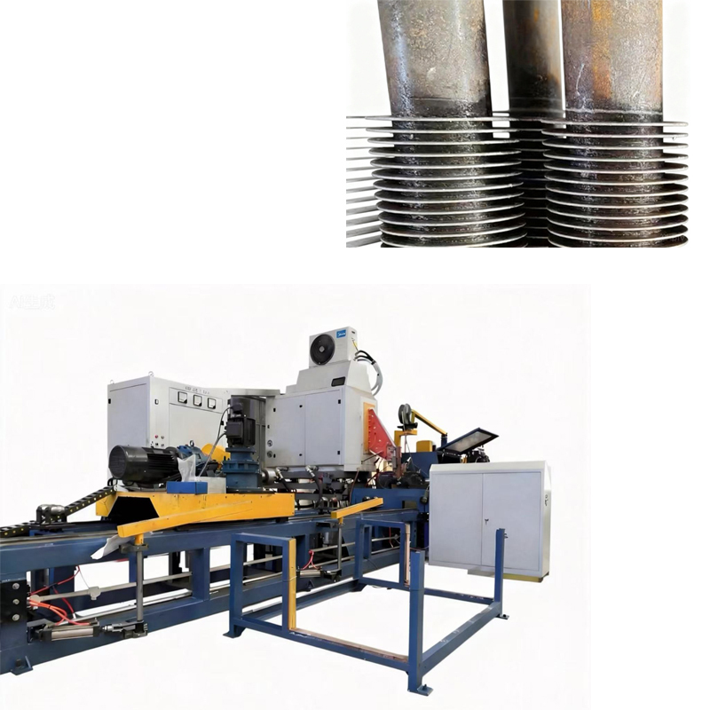High Frequency Welding Fin Tube Machine