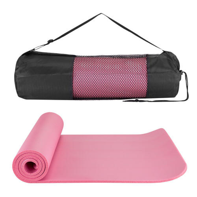 Домашний льняной коврик для йоги NBR с пользовательским логотипом