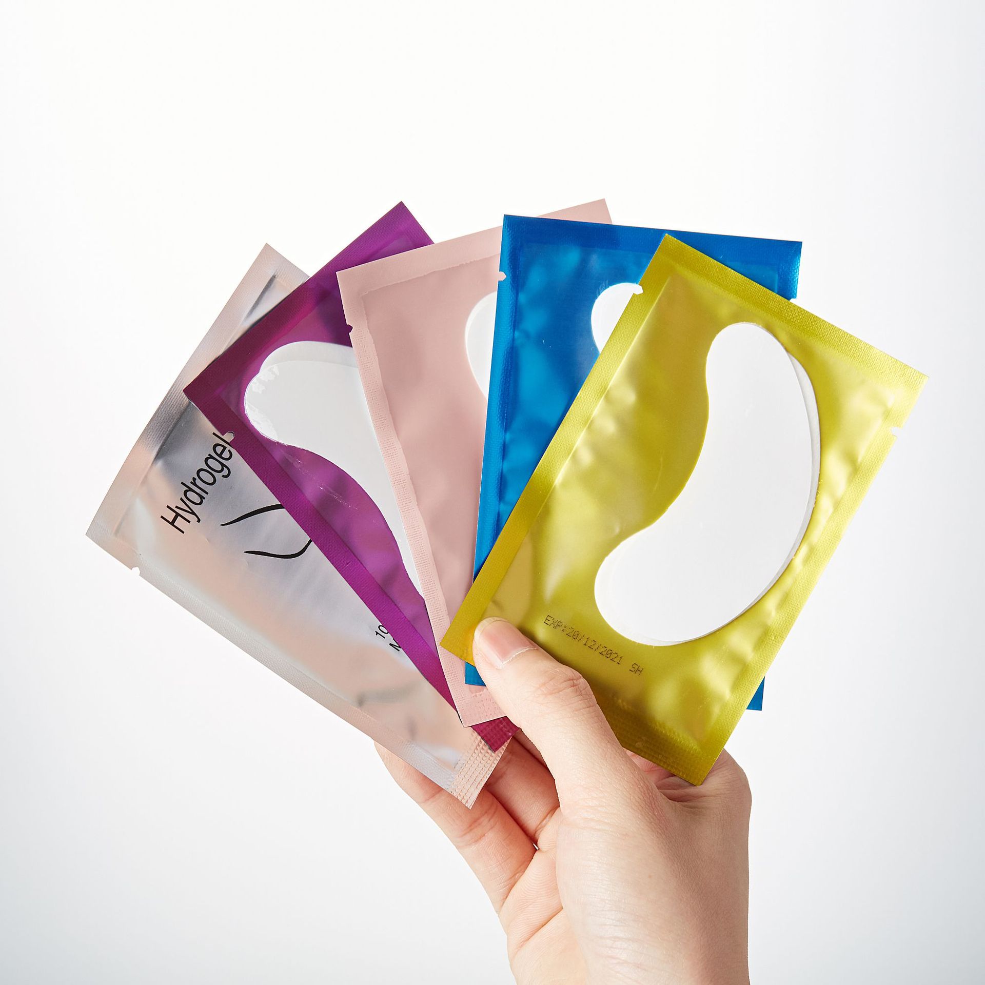 Щипцы для завивки ресниц из нержавеющей стали розового золота