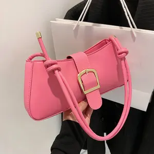 2024 Haupteil Top neue Mode Süßigkeiten Farben Unterarm Satteltaschen Damen stilvolle Geldbörsen und Handtaschen Großhandel Damenhandtaschen