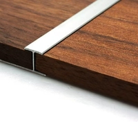 Profil de bordure de carrelage en aluminium, bande de bordure de carrelage en acier inoxydable pour sol en céramique