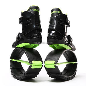 TFanJump <span class=keywords><strong>fitness</strong></span> nuove <span class=keywords><strong>scarpe</strong></span> da salto colori nero/verde - Product Image 3
