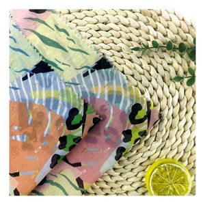 Offre Spéciale motif léopard Jacquard métallique Lurex Clip <span class=keywords><strong>tissu</strong></span> en mousseline de soie pour robes de filles et mariages - Product Image 1