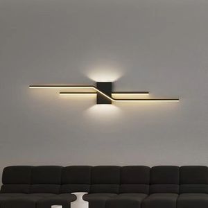 Grille Line Applique Toile de Fond Chevet Moderne Longue Bande Led Applique Murale pour Éclairage Intérieur - Product Image 1