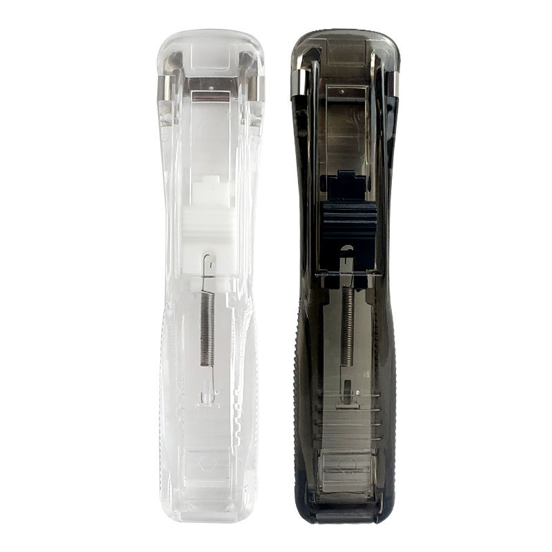 Школьный офисный степлер для документов, канцелярские принадлежности, портативный диспенсер с зажимом для моллюска, машинка для стрижки бумаги