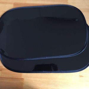 แผ่น<span class=keywords><strong>บัง</strong></span><span class=keywords><strong>แดด</strong></span><span class=keywords><strong>รถยนต์</strong></span>สีดำแบบยึดติดด้วยไฟฟ้าสถิต ป้องกันความร้อน ขนาด 80 กรัม + 15 ไมครอน ฟิล์ม PVC แบบยึดติดด้วยไฟฟ้าสถิต <span class=keywords><strong>สติ๊กเกอร์</strong></span>แบบยึดติดด้วยไฟฟ้าสถิต - Product Image 4