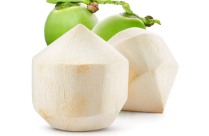 Pulpe de noix de coco premium, ouverture facile par anneau, découpée en diamant, semi-décortiquée, noix de coco jeune prête à boire, 100% fraîche et sucrée - Product Image 2