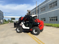 2,5-Tonnen-Allterrain-Teleskopstapler 55kW 74PS, platzsparender Kompaktrahmen, zuverlässige Leistung für Hobby-, Obstgarten- und Logistikbetriebe