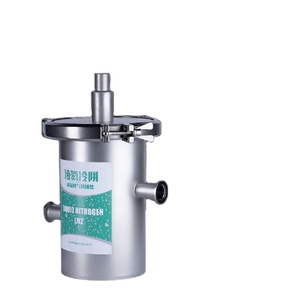 Sistema de vacío de agua de trampa fría de nitrógeno líquido sellado de goma fluorada de metal de acero inoxidable equipo de almacenamiento químico de captura de vapor - Product Image 1