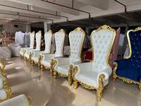 Chaise de trône de mariage économique et durable pour la mariée et le marié, pour les fêtes de mariage