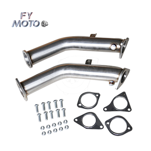 Tubo de escape para Infiniti Q50 Q60 2016-2020 3,0 T <span class=keywords><strong>sin</strong></span> silenciador AWD RWD 3 pulgadas - Product Image 2