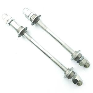 Essieu de <span class=keywords><strong>moyeu</strong></span> <span class=keywords><strong>avant</strong></span> et arrière de vélo résistant à la corrosion essieu de <span class=keywords><strong>moyeu</strong></span> de <span class=keywords><strong>roue</strong></span> de vélo pièces de rechange taille standard <span class=keywords><strong>VTT</strong></span> essieu solide - Product Image 2