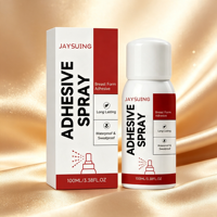 Spray adhésif pour prothèse mammaire, imperméable, résistant à la transpiration, longue durée, adhésif sûr pour la peau, pour prothèse mammaire en silicone, 100 ml