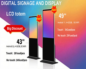 Pantalla LCD Inteligente de 43, 50 y 55 Pulgadas, Kiosco Publicitario Interactivo con Pantalla Táctil, Señalización Digital con Gráficos - Product Image 2